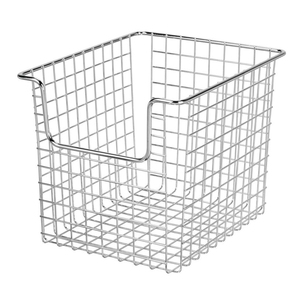 Cestas estándar decorativas Decoración de mesa Cesta de accesorios para el hogar de bebidas hechas a mano de metal - Product Image 6