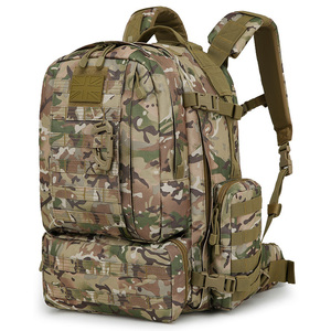 Sac à dos Viking Patrol Pack 60 Litres - BTP avec dos rembourré et attaches en sangle MOLLE, camouflage personnalisé - Product Image 1