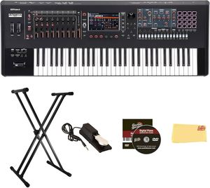 คีย์บอร์ดเวิร์คสเตชั่นดนตรีแบบกลไก 61 คีย์ รุ่น Fantoms 6 EX คุณภาพสูง - Product Image 6