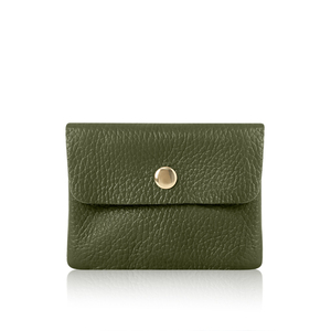 Coin Purse Snap Button Small Wallet- Italian Genuine Leather-Handmade-PS461 - Product Image 2