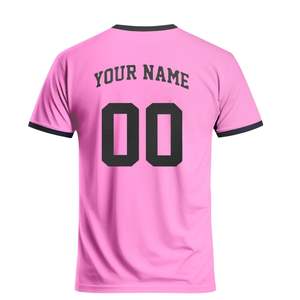 Camiseta de Fútbol Personalizable Unisex para Adultos, 100% Poliéster, con Estiramiento en Cuatro Direcciones, Cuello Redondo, Diseño Deportivo por Sublimación - Product Image 2