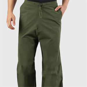 กางเกงจ็อกเกอร์สำหรับผู้ชายกางเกงกีฬาสำหรับใส่แล้วดูทันสมัยพร้อมตะเข็บปักแบบสีทึบ - Product Image 1