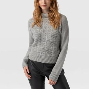 New arrival Blubelle Women's Casual Warm <b>Oversized</b> <b>Turtleneck</b> <b>Sweater</b> Autumn Winter Basic Solid Loose Knitted Jumper Pullover - Product Image 2