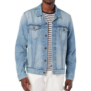 Best-seller Veste en jean qualité supérieure pour homme Vente en ligne confortable et chaude à col montant pour l'hiver - Product Image 1