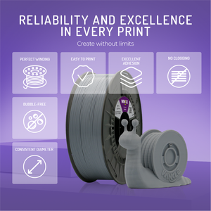 WINKLE PLA HD Filament 2.85mm 1kg <b>3D</b> <b>Printer</b> High Tolerance 0.05mm 190-230 Hot Bed Compatible Biodegradable Easy Print No - Product Image 4