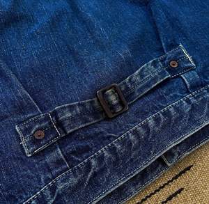 Vente en gros veste en jean unie hommes bleu denim mode veste en jean vieilli hiver - Product Image 5