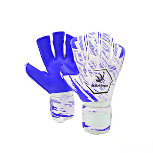 Guantes de portero de fútbol de cuero personalizables de entrenamiento profesional de alta calidad para uso al aire libre para porteros de fútbol - Product Image 4