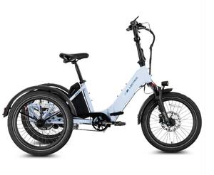 Tricycle électrique pliable (GN) Fast Shipping XP Blue eTrike - Product Image 4