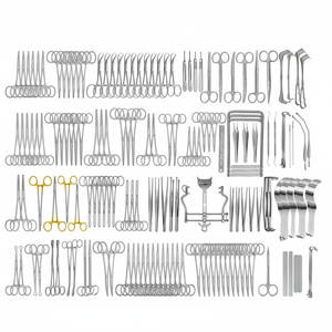 Juego de 161 Piezas de Instrumental Quirúrgico de Grado Alemán para Cirugía Mayor Básica, por FARHAN PRODUCTS & Co - Product Image 1