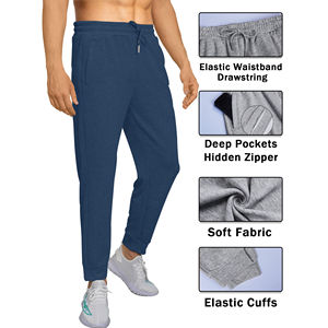 กางเกงวอร์มผู้ชายสไตล์เฉพาะตัว กางเกงวอร์มผู้ชายสั่งทำพิเศษ กางเกงวอร์มใส่โลโก้ของคุณเอง ทรงสวมใส่สบาย - Product Image 5