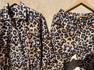 Pure Cotton Pajama Set Floral Print Pajama Set Indian Cotton Pyjamas Set Sleepwear <b>Dress</b> - Product Image 4