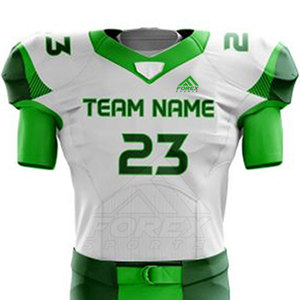 Uniforme de fútbol americano de color personalizado de diferentes estilos Conjunto de uniforme de fútbol americano de secado rápido - Product Image 4