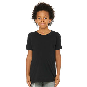 Servicio OEM logotipo personalizado 100% algodón hombres y niños camisetas de manga corta Color sólido Jersey liso teñido para ropa de verano - Product Image 6