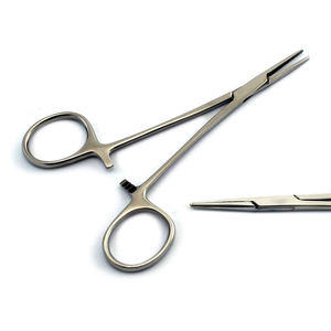 Pinzas Hemostáticas Manuales de Alta Calidad, Rectas, 12.5 cm, Pinzas de Bloqueo Quirúrgicas de Acero Inoxidable, Certificación CE - Product Image 3