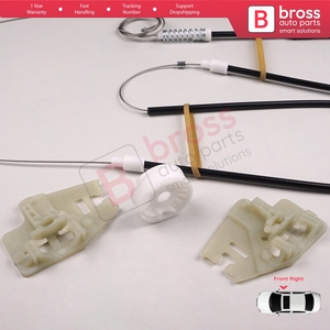 Kit de réparation de lève-vitre BWR492 pour porte avant droite de la Série 3 E46 2001-2005 4/5 portes Facelift 51337020660 - Product Image 5