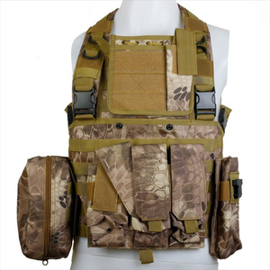 Vente chaude meilleur design poitrine plate-forme chasse gilet sac de patrouille avec stockage d'extension fonctionnelle pour Radio pochette tactique plate-forme de poitrine - Product Image 4