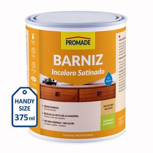 Vernice per Interni a Base d'Acqua, Finitura Satinata, Trasparente, Inodore, Resistente ai Graffi, 375 ml - Product Image 2