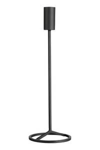 Portavelas Minimalista de Metal Negro Mate, Hecho a Mano, Ecológico, Soporte de Hierro Premium, Materiales Personalizables para Exhibición - Product Image 5