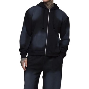 Survêtement d'hiver tendance pour homme avec sweat à capuche et pantalon de jogging confortable, coupe-vent, logo personnalisé, collection 2026 - Product Image 6