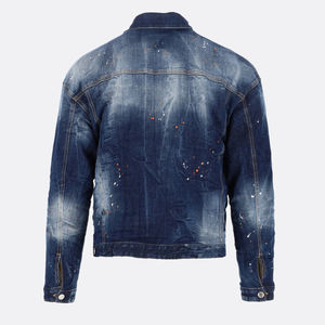 Veste en jean surdimensionnée pour hommes respirante saison d'hiver prix de gros vestes en jean grande taille pour hommes - Product Image 6