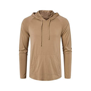 Sudaderas con capucha casuales Sudaderas diarias para hombre Sudaderas con capucha de color sólido Tops - Product Image 5