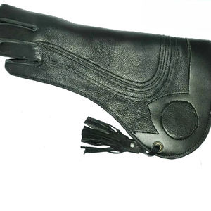 Guantes de Cetrería Profesionales de Alta Calidad, 100% Cuero Vacuno, Trampa para Animales, Bordado Personalizado, Transpirables, para Caza - Product Image 1