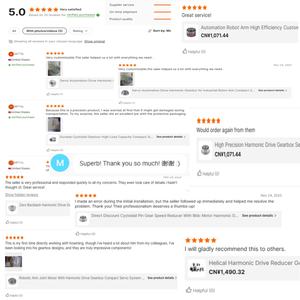 Caja de cambios armónica compacta de precisión, servoactuador de alto par para equipos de automatización, movimiento de brazo de Robot - Product Image 6