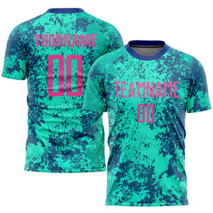 Camisetas de Fútbol Personalizadas, Transpirables, Ligeras, de Secado Rápido, Impresión por Sublimación, Tecnología de Corte Automatizado, para Clubes y Equipos, 100% - Product Image 5
