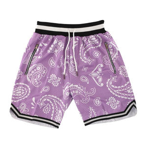 100% Polyester Fully Sublimation Men Basketball Custom Mens Mesh Shorts Double <b>Layer</b> Mesh Shorts With Pockets - Product Image 6