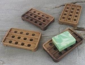 Jabonera Clásica Tradicional Premium con Diseño Antideslizante y Duradero para Baño, Porta Jabón Natural - Product Image 4