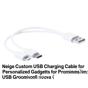 Cavo di Ricarica USB Personalizzato Neige per Gadget Promozionali - Product Image 2