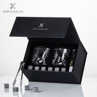 Caja de Regalo Rígida de Lujo con Cierre Magnético Negro, Venta al Por Mayor, Logotipo Personalizado Impreso, Inserto de Espuma EVA, Venta al Por Mayor