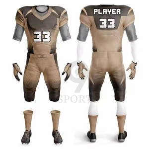 Kit de fútbol americano juvenil con almohadillas ligeras y camiseta flexible para un fácil movimiento Kit de fútbol americano - Product Image 1