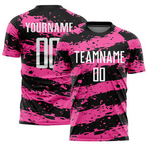 เสื้อฟุตบอลทีมแบบกำหนดเอง พิมพ์ลายแบบซับลิเมชั่น โพลีเอสเตอร์ 100% แห้งเร็ว ระบายอากาศได้ดี พร้อมชื่อและหมายเลขผู้เล่น สำหรับผู้ใหญ่ ทั้งชายและหญิง - Product Image 4