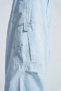 2024 Best Selling Unisex <b>Cargo</b> Pant Nylon Casual <b>Jogger</b> with Loose Waist Drawstring and Multi-Pocket Unisex Unisex Pant - Product Image 5