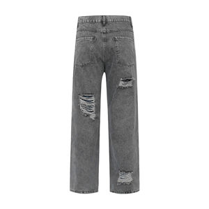 Classic Blue Straight Cut Mens <b>Denim</b> <b>Trousers</b> Bulk Order Available Comfortable Everyday Wear Durable Cotton Jean Pants - Product Image 2