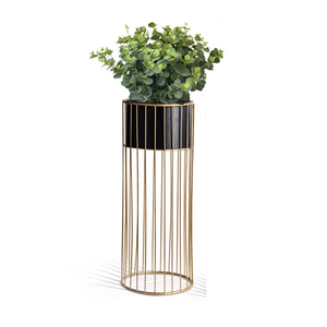 Royal Design Heavy-Duty <b>Metal</b> Iron Floor Plant Stand Anti-Rust Coating Indoor and <b>Outdoor</b> Use <b>Metal</b> <b>Planter</b> with Stand - Product Image 1