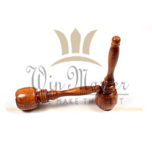 Photos du produit bois de rose maçonnique juge marteau outils en bois par Win master industries - Product Image 2