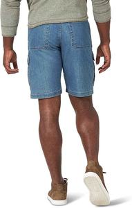 Fournisseur OEM de shorts en jean pour hommes au Pakistan, vêtements de sport élégants et extensibles, style de rue, tenues de tous les jours, shorts en maille - Product Image 2