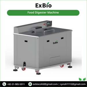 Última llegada de la máquina de compostaje de eliminación de residuos de alimentos Exbio 300Kg/día de capacidad eléctrica de cocina a precio garantizado - Product Image 4