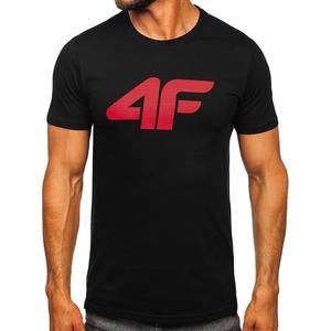 T-shirts d'été respirants en coton et polyester de couleurs unies pour hommes T-shirt surdimensionné avec logo personnalisé pour hommes - Product Image 1