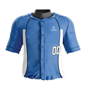 Ensemble d'uniformes de baseball personnalisés avec un design sur mesure pour les équipes de jeunes en tissu léger respirant - Product Image 6
