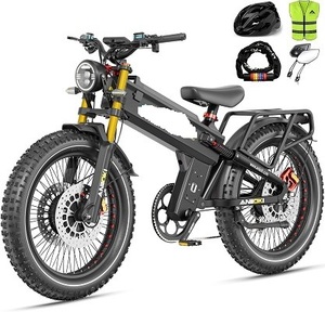 COMPRA NUEVA Bicicleta Eléctrica A9 Pro Max de 6000W con Motor Dual, Batería de 60V 70/80ah, Velocidad Máxima de +72 km/h, Neumático Grueso de 26 * 4.8 Pulgadas, Bicicleta Todoterreno - Product Image 2
