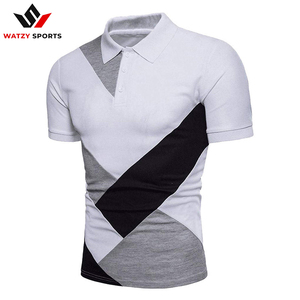 Camiseta de Golf de manga corta para hombre, Polo personalizado de algodón 100%, Oem, Logo sublimado, alta calidad, venta al por mayor - Product Image 2