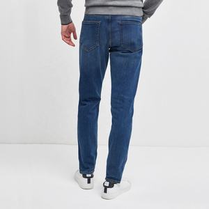 กางเกงยีนส์ทรงตรงผู้ชาย ดีไซน์พรีเมียม ใส่สบาย ระบายอากาศได้ดี สไตล์สตรีทแวร์ ฮิปฮอป ลุคเท่ๆ แบบวอช - Product Image 2