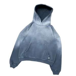 Sweat-shirt streetwear délavé vintage effet acide, sweat-shirt oversize 100% coton French Terry, sweat-shirt délavé effet acide - Product Image 1