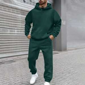 Chándales para hombre, chándales para hombre, conjunto de chándal, chándal informal de 2 piezas para correr, chándal de calentamiento - Product Image 3