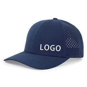 Vente en gros de chapeau blanc de haute qualité 6 panneaux chapeau de sport 100% coton casquette de golf Logo personnalisé broderie 3D casquette de baseball - Product Image 3