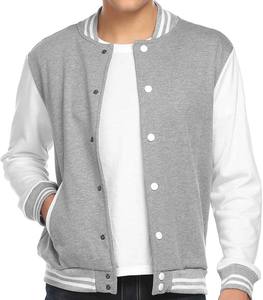 Vente chaude Personnalisé Cool Style Hommes Hiver Baseball Bomber Varsity Vestes Casual Toile Tissu Lettre Homme Veste - Product Image 1