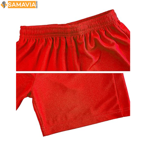 ชุดเสื้อฟุตบอลย้อนยุคสำหรับผู้ชายชุดเสื้อฟุตบอลพร้อมส่งดีไซน์คอวีและสีตัดกัน - Product Image 4